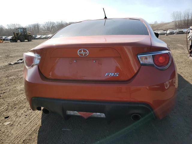JF1ZNAA11D2701247 - 2013 TOYOTA SCION FR-S ORANGE photo 6