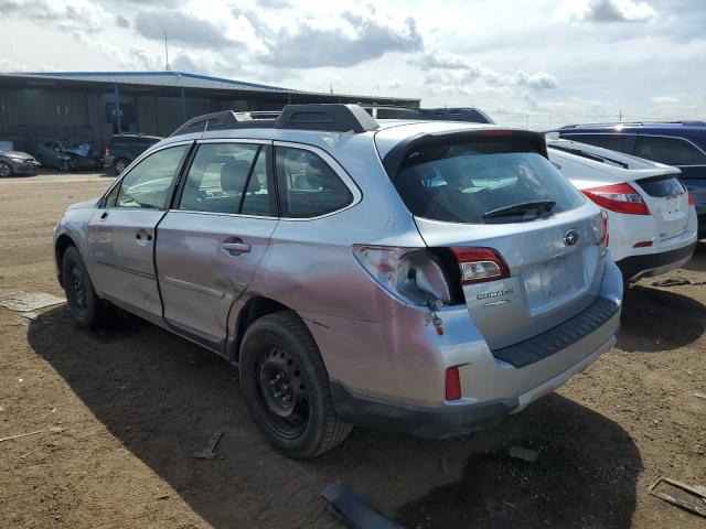 4S4BSAAC4F3251771 - 2015 SUBARU OUTBACK 2.5I SILVER photo 2