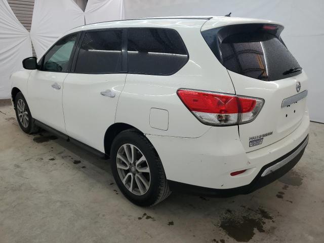 5N1AR2MN0EC647477 - 2014 NISSAN PATHFINDER S WHITE photo 2