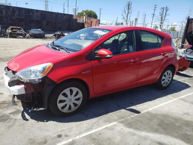 JTDKDTB36E1060999 - 2014 TOYOTA PRIUS C RED photo 1