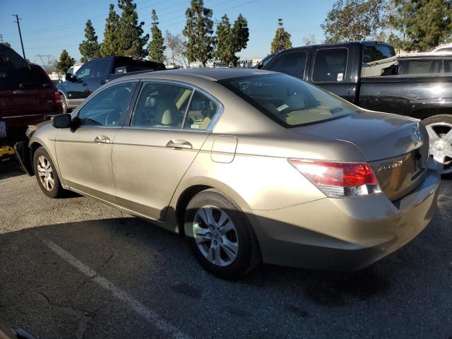 JHMCP26468C079889 - 2008 HONDA ACCORD LXP TAN photo 2