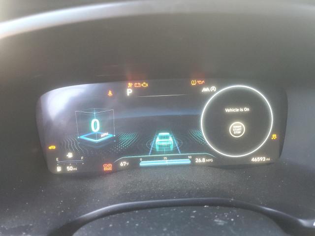 5NMS64AJ2MH330914 - 2021 HYUNDAI SANTA FE SEL Plata foto 9