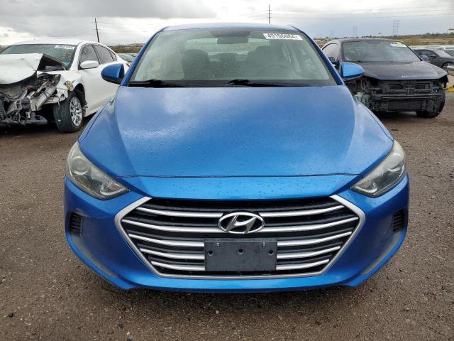 5NPD74LF9HH147887 - 2017 HYUNDAI ELANTRA SE BLUE photo 5