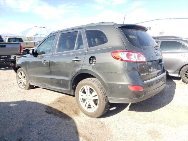 5XYZK4AG4CG104638 - 2012 HYUNDAI SANTA FE LIMITED GRAY photo 2