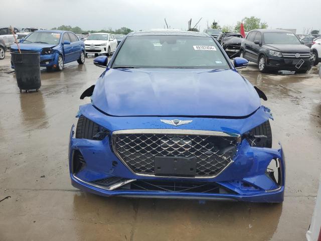 KMTG44LA9KU031310 - 2019 GENESIS G70 PRESTIGE BLUE photo 5