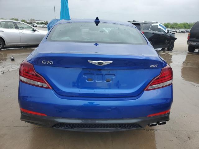 KMTG44LA9KU031310 - 2019 GENESIS G70 PRESTIGE BLUE photo 6