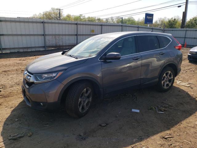 2HKRW2H87JH623258 - 2018 HONDA CR-V EXL GRAY photo 1