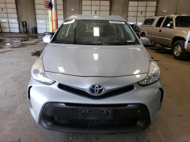 JTDZN3EU3FJ017626 - 2015 TOYOTA PRIUS V SILVER photo 5