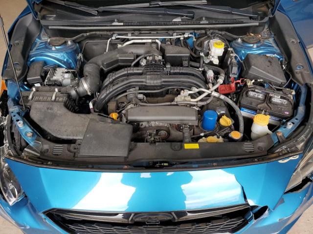 4S3GTAM65K3735522 - 2019 SUBARU IMPREZA SPORT BLUE photo 11