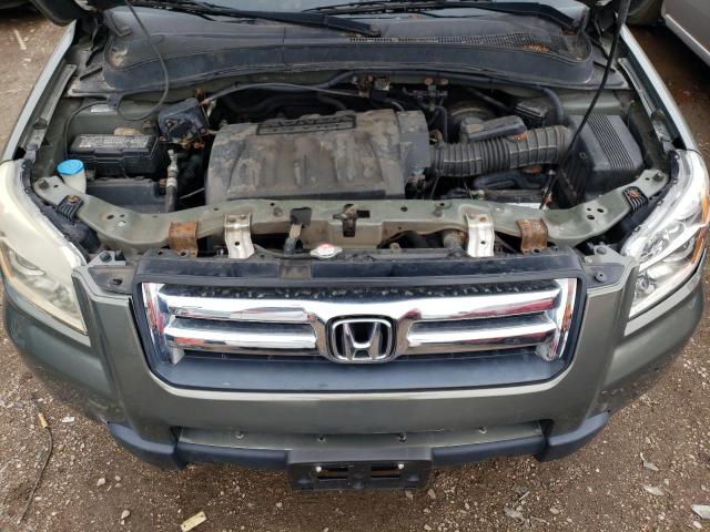 2HKYF18527H507213 - 2007 HONDA PILOT EXL GRAY photo 11