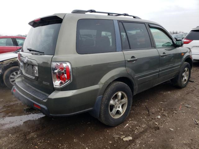 2HKYF18527H507213 - 2007 HONDA PILOT EXL GRAY photo 3