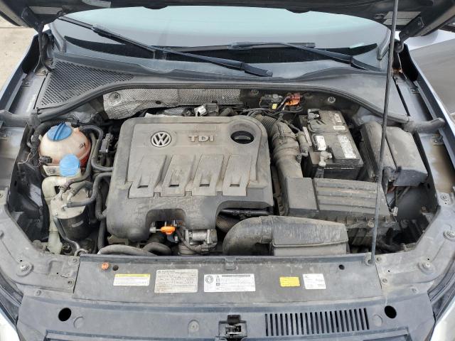 1VWCN7A39CC058009 - 2012 VOLKSWAGEN PASSAT SEL GRAY photo 11