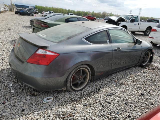 1HGCS12808A014018 - 2008 HONDA ACCORD EXL GRAY photo 3