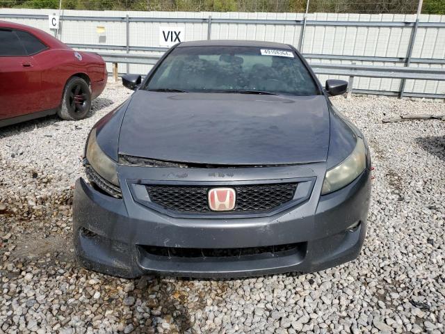 1HGCS12808A014018 - 2008 HONDA ACCORD EXL GRAY photo 5