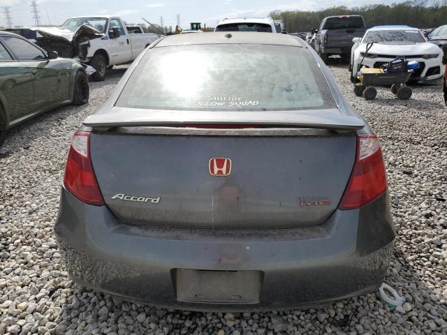 1HGCS12808A014018 - 2008 HONDA ACCORD EXL GRAY photo 6