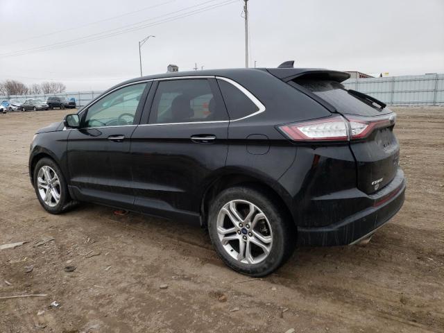 2FMPK4K85JBC14447 - 2018 FORD EDGE TITANIUM BLACK photo 2