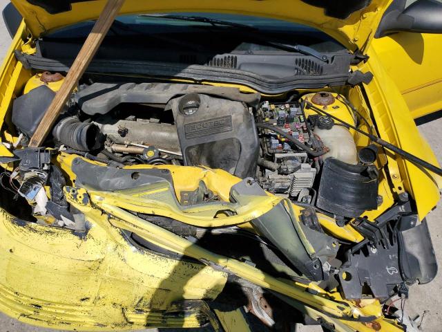 1G1AS18H297136125 - 2009 CHEVROLET COBALT LS YELLOW photo 11