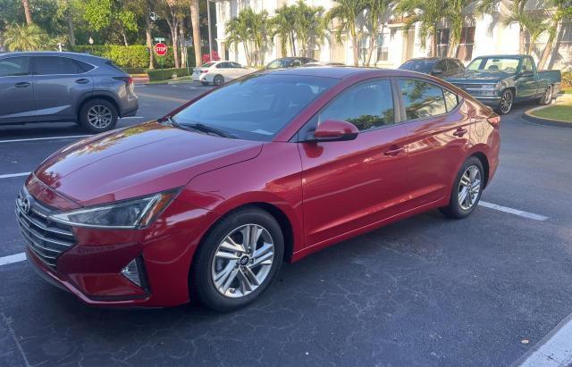 5NPD84LF7LH514694 - 2020 HYUNDAI ELANTRA SEL RED photo 2