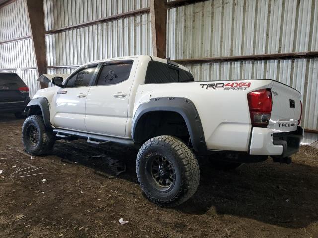 3TMCZ5AN9HM103095 - 2017 TOYOTA TACOMA DOUBLE CAB WHITE photo 2