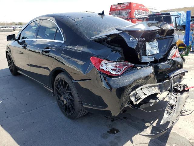 WDDSJ4GBXJN629425 - 2018 MERCEDES-BENZ CLA 250 4MATIC BLACK photo 2