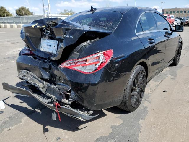 WDDSJ4GBXJN629425 - 2018 MERCEDES-BENZ CLA 250 4MATIC BLACK photo 3