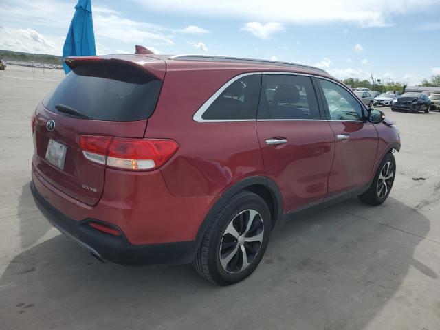 5XYPH4A59JG409778 - 2018 KIA SORENTO EX RED photo 3