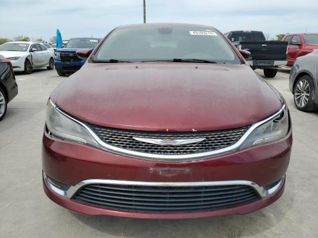 1C3CCCAB9FN554739 - 2015 CHRYSLER 200 LIMITED BURGUNDY photo 5