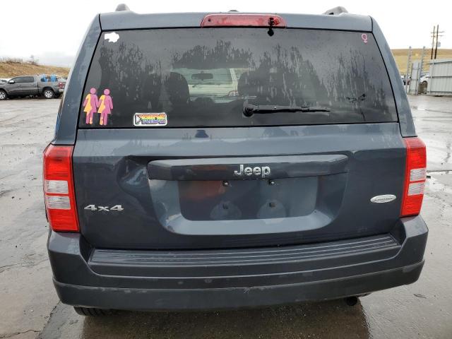 1C4NJRFB8FD308163 - 2015 JEEP PATRIOT LATITUDE GRAY photo 6