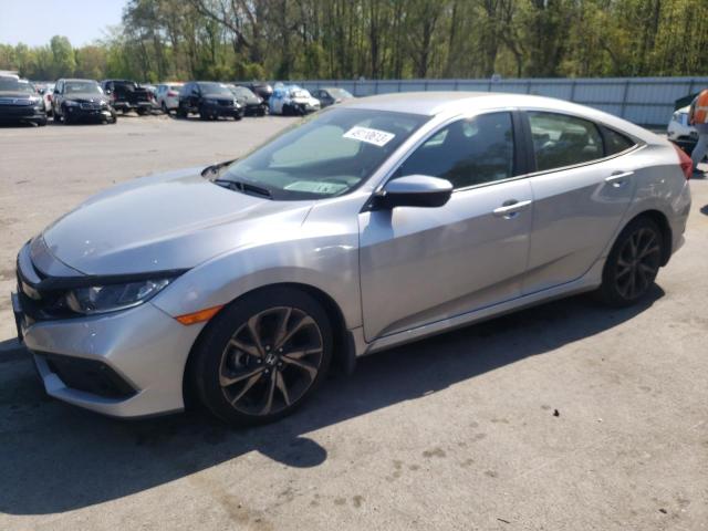 2HGFC2F84MH510235 - 2021 HONDA CIVIC SPORT 银色 照片 1