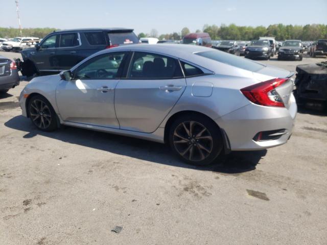 2HGFC2F84MH510235 - 2021 HONDA CIVIC SPORT SILVER photo 2