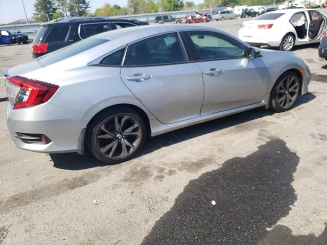 2HGFC2F84MH510235 - 2021 HONDA CIVIC SPORT SILVER photo 3