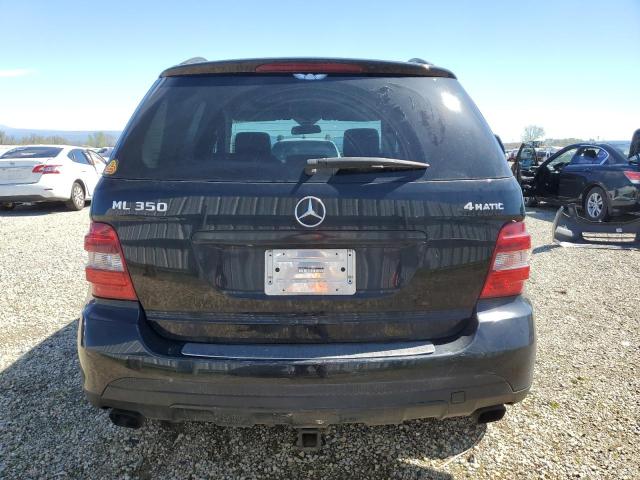 4JGBB86E47A215644 - 2007 MERCEDES-BENZ ML 350 BLACK photo 6