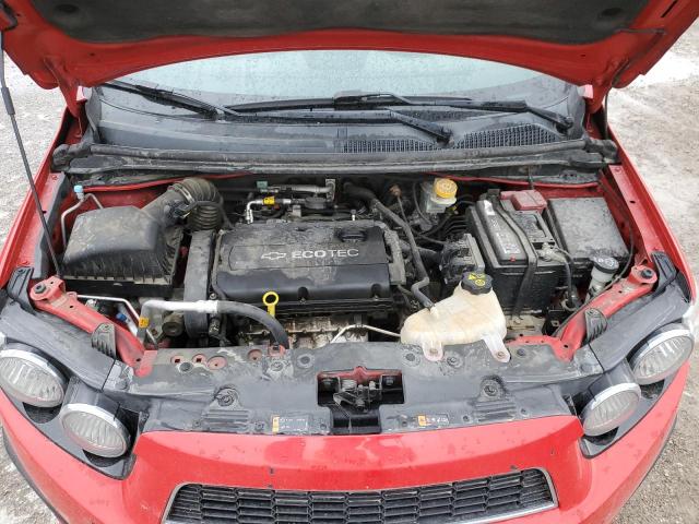 1G1JA5SH4C4137644 - 2012 CHEVROLET SONIC LS Qırmızı foto 11