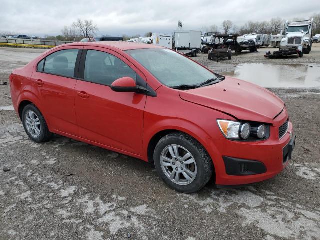1G1JA5SH4C4137644 - 2012 CHEVROLET SONIC LS Qırmızı foto 4