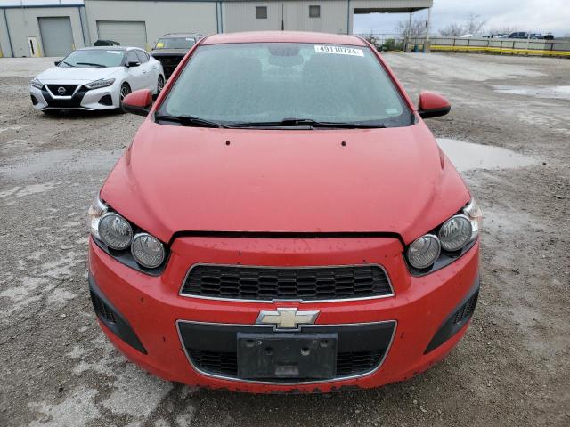 1G1JA5SH4C4137644 - 2012 CHEVROLET SONIC LS Qırmızı foto 5