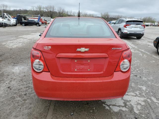 1G1JA5SH4C4137644 - 2012 CHEVROLET SONIC LS Qırmızı foto 6