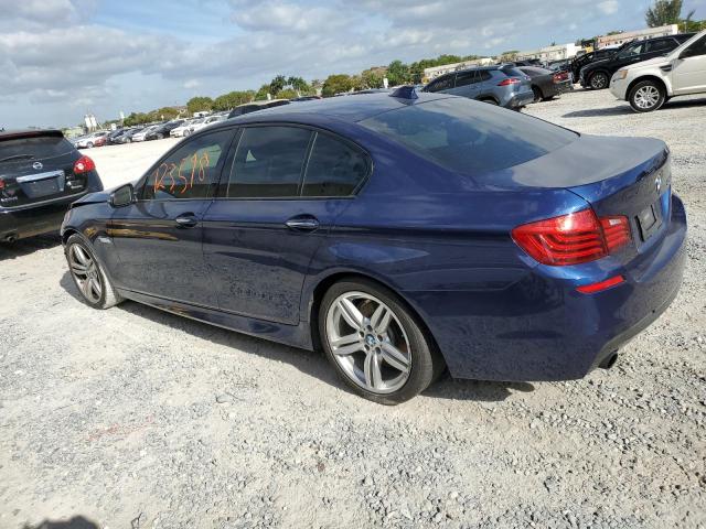 WBA5B1C57GG130031 - 2016 BMW 535 I BLUE photo 2