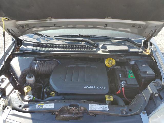 2C4RC1BG0DR548087 - 2013 CHRYSLER TOWN & COU TOURING ვერცხლისფერი ფოტო 12