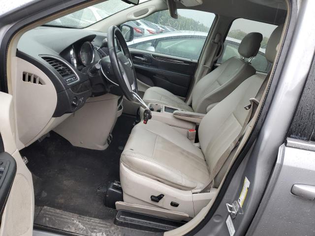 2C4RC1BG0DR548087 - 2013 CHRYSLER TOWN & COU TOURING ვერცხლისფერი ფოტო 7