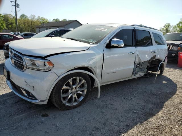 1C4RDJEG1JC386581 - 2018 DODGE DURANGO CITADEL WHITE photo 1