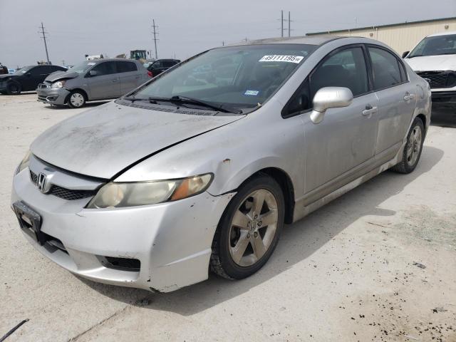 2HGFA16639H326281 - 2009 HONDA CIVIC LX-S SILVER photo 1