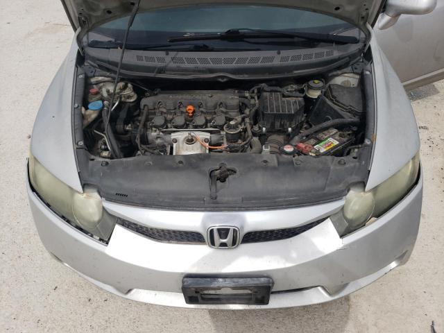 2HGFA16639H326281 - 2009 HONDA CIVIC LX-S SILVER photo 11