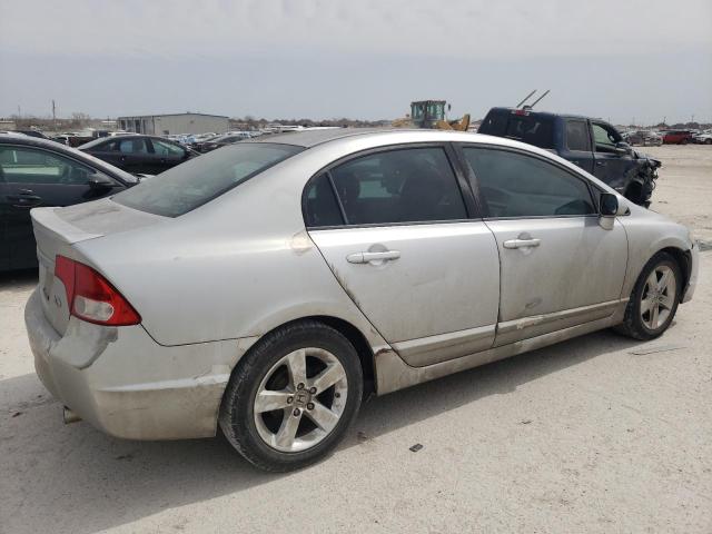 2HGFA16639H326281 - 2009 HONDA CIVIC LX-S SILVER photo 3