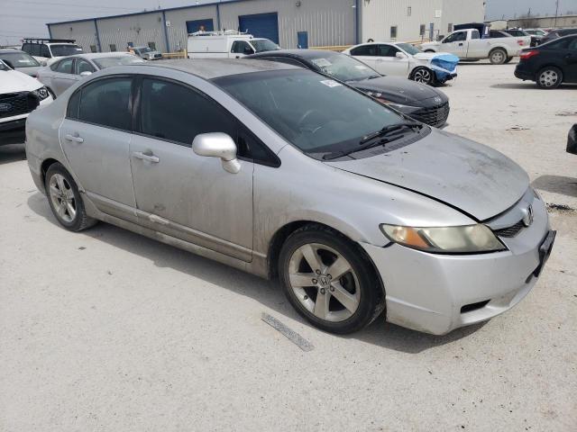 2HGFA16639H326281 - 2009 HONDA CIVIC LX-S SILVER photo 4