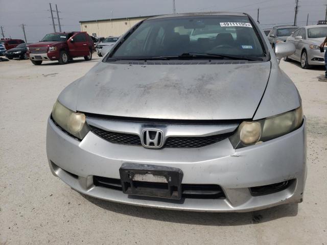 2HGFA16639H326281 - 2009 HONDA CIVIC LX-S SILVER photo 5