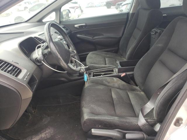 2HGFA16639H326281 - 2009 HONDA CIVIC LX-S SILVER photo 7