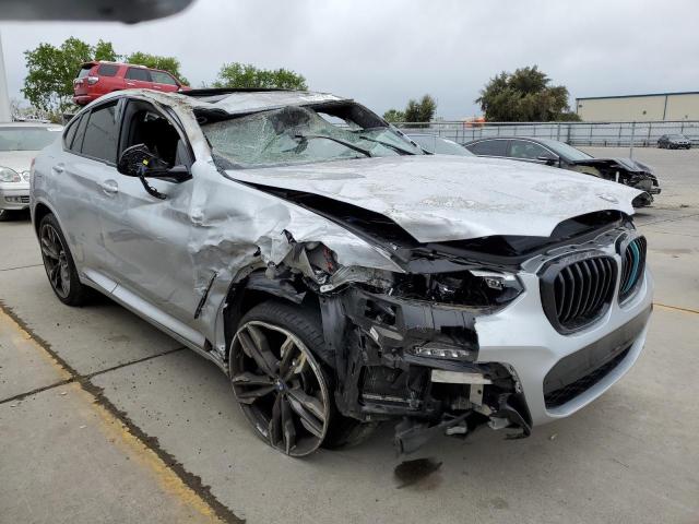 5UX2V5C0XM9F44561 - 2021 BMW X4 XDRIVEM40I SILVER photo 4