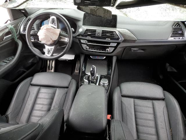 5UX2V5C0XM9F44561 - 2021 BMW X4 XDRIVEM40I SILVER photo 8