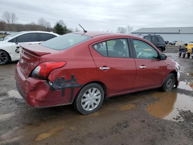 3N1CN7AP6KL877880 - 2019 NISSAN VERSA S RED photo 3