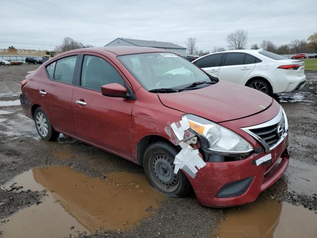 3N1CN7AP6KL877880 - 2019 NISSAN VERSA S RED photo 4